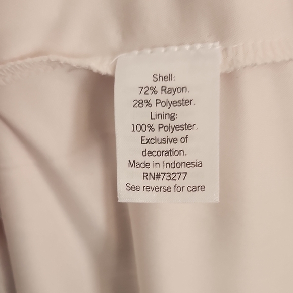 Nine West Cream Smocked Ruffled Mini Dress - Picture 5 of 6